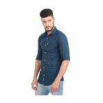 men-checkered-casual-button-down-shirt